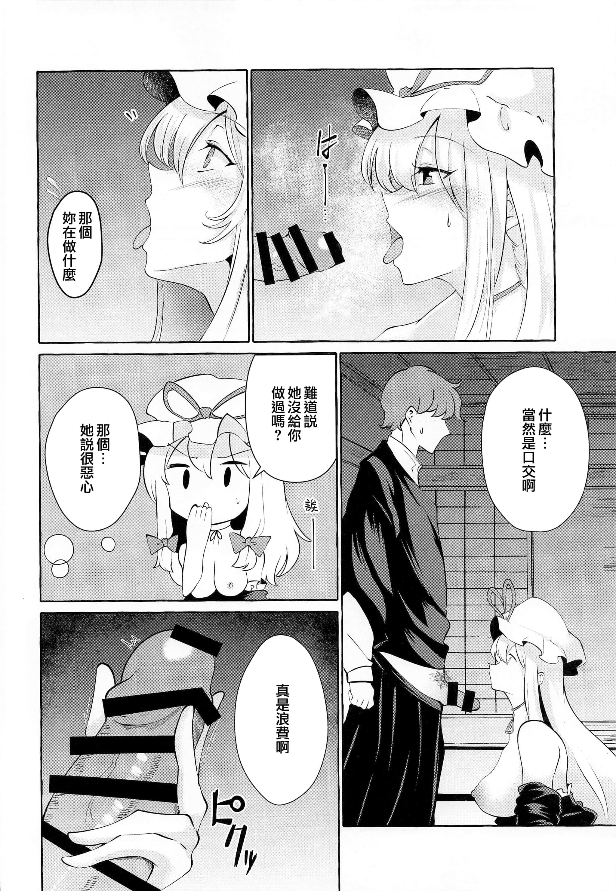 [くろすかんとりい。 (くろかん)] 爆乳ファンタジア+秘匿しきれないフォーブーブス(東方Project) [中国翻訳]-11
